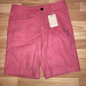 NWT Shkoop Sweden Edith Bermuda Shorts Sz 3 M Coral